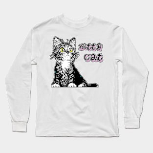 Cute Kitty Cat Long Sleeve T-Shirt